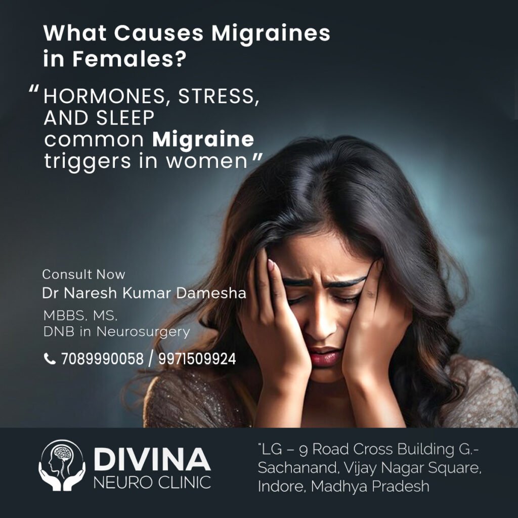 What Causes Migraines in Females, Hormonal Changes, Diet  